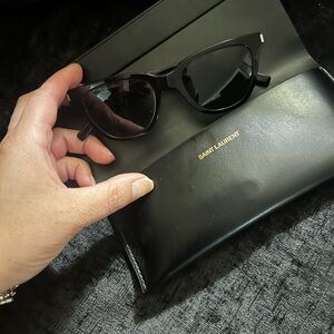 Saint Laurent Tortoise shell Sunglasses